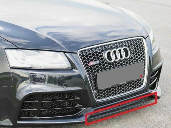 8T0807513AT94 - NEW AUDI RS5 B8 07-16 FRONT LOWER LIP SPOILER GLOSS BLACK 8T0807513AT94