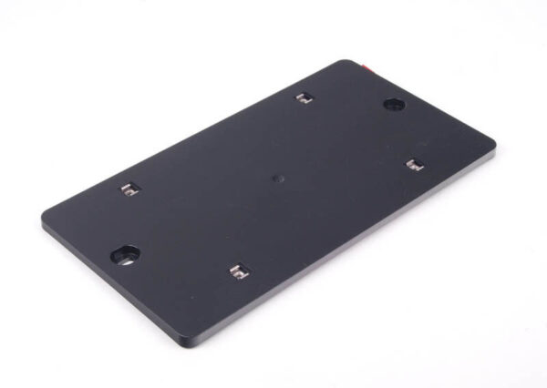 8T0827113A01C - AUDI A3 A4 S4 A5 S5 Q5 REAR LICENSE PLATE BRACKET BLACK 8T0827113 A01 08-16 NEW