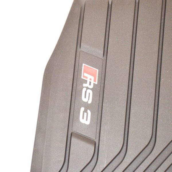 8V6061221041 - Audi A3 8V front RS3 rubber floor mats black LHD 8V6061221041 new