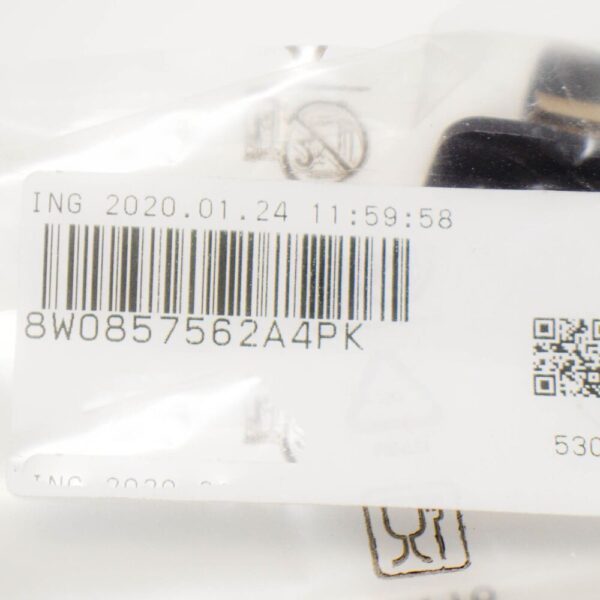 8W0857562A4PK - AUDI A1 8X1, 8XK Interior Sun Visor Clip 8W0857562A4PK NEW GENIUNE