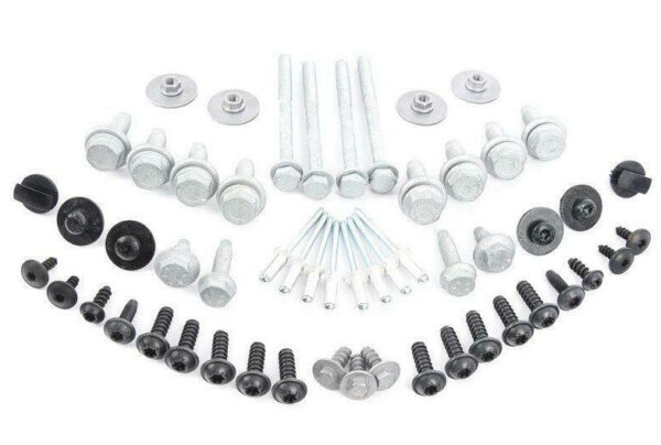 8W6098623 - NEW AUDI A5 8W6 FRONT BUMPER COVER HARDWARE KIT 8W6098623 ORIGINAL