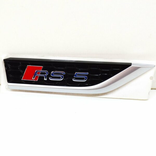 8W6853602D - OEM AUDI RS5 SPORTBACK 8W6 FRONT RIGHT FENDER EMBLEM 8W6853602DPUZ GENUINE