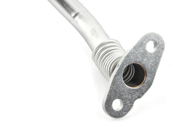 11427844987 - NEW BMW M5 F10 LEFT TURBOCHARGER OIL RETURN PIPE 11427844987 7844987 ORIGINAL