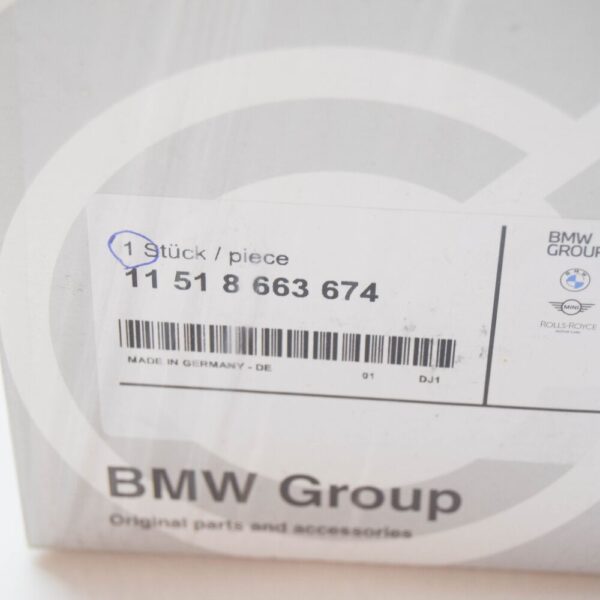11518663674 - BMW X3 G01 Engine Coolant Pump Belt Pulley 8663674 11518663674 NEW GENUINE