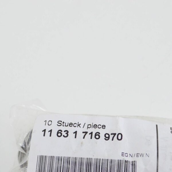 11631716970 - BMW 6 convertible F12 radiator hose clamp 1716970 11631716970 new ORIGINAL