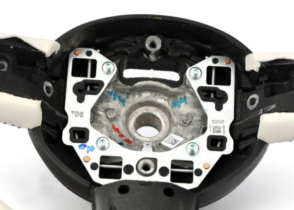 32306855736 - Mini Clubman R55 Leather Sports Steering Wheel 3230685736, NEW, Original