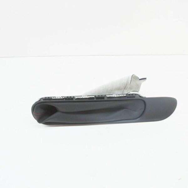 34429225263 - MINI Genuine R55 R56 R57 R58 R59 JCW Emergency Brake Boot Leather Red 9225263