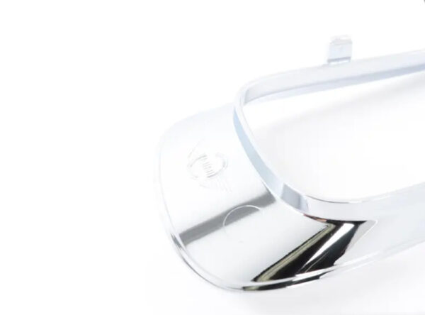 51117355238 - Genuine MINI F55 F56 F57 S Aero JCW Front Bumper Chrome Trim Frame 7355238