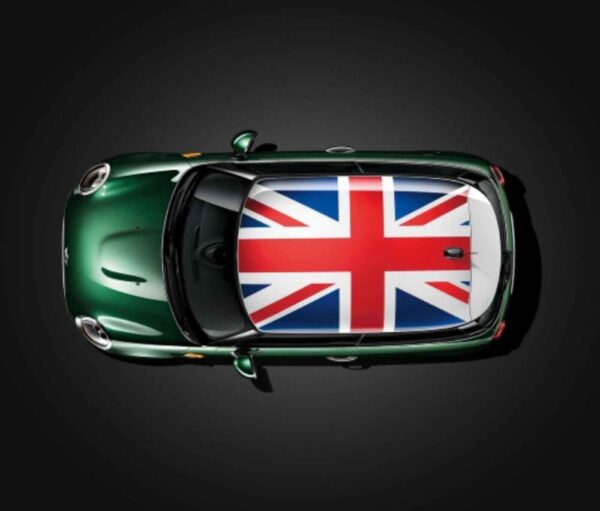 51142354937 - New Genuine MINI Cooper F56 (2013-2018) Union Jack Roof Decal 2354937 OEM
