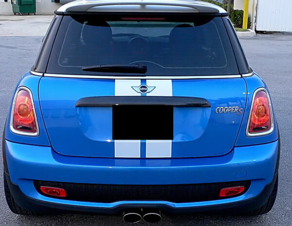 51142414311 - New Genuine Mini F56 F57 Hood Trunk White Dual Sport Stripes Set 2414311 OEM