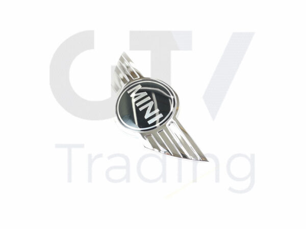 51142754972 - Genuine Mini R55 R56 R57 Front Bonnet Center Emblem Badge 51142754972