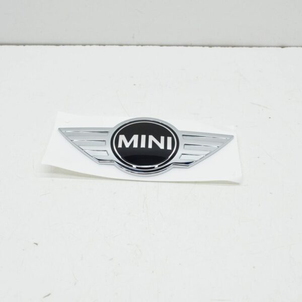 51147316703 - Mini New Genuine F55 F56 F57 Front Hood Emblem Badge Label Sticker 7316703 OEM