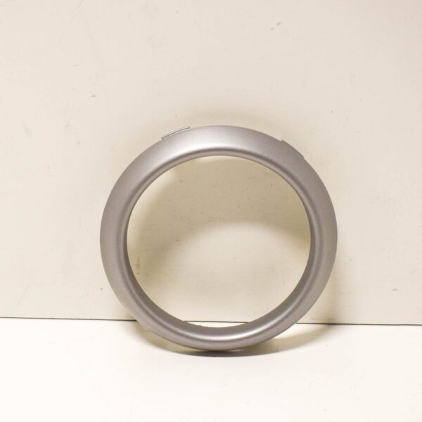 51167132798 - NEW MINI R50 REAR CENTER CONSOLE CUP HOLDER SILVER RING 51167132798 ORIGINAL