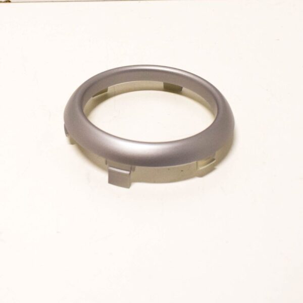 51167132798 - NEW MINI R50 REAR CENTER CONSOLE CUP HOLDER SILVER RING 51167132798 ORIGINAL