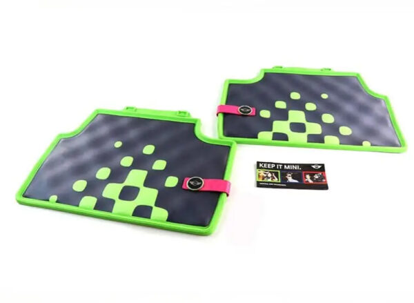 51472358058 - Mini Cooper F55 Rear Floor Mat Set 51472358058, Genuine Part
