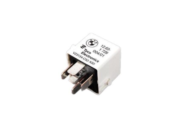 61361729004 - BMW E30 Relay No Contact White Authentic 61361729004