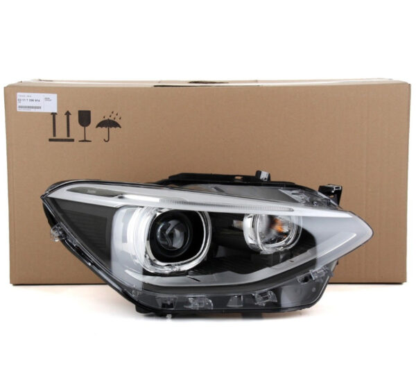 63117296914 - NEW BMW 1 F20 FRONT RIGHT BI-XENON HEADLIGHT 63117296914 LHD OEM