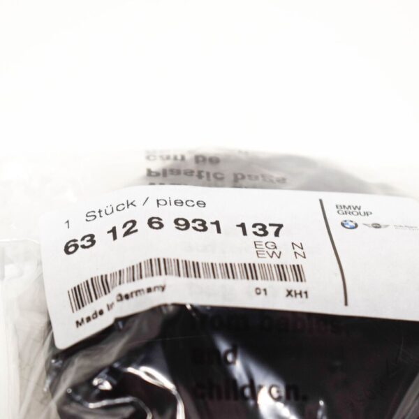 63126931137 - BMW 5 F10 Front Headlight Rear Cover Cup 63126931137 6931137 NEW GENUINE
