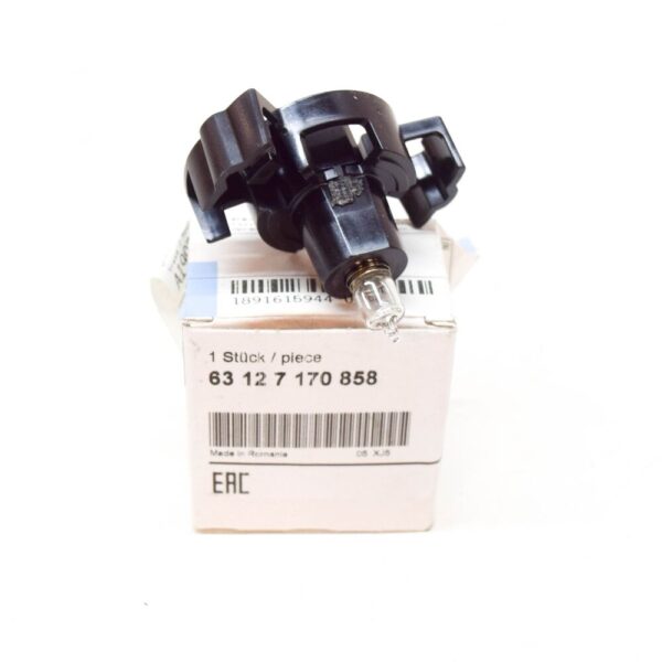 63127170858 - BMW E85 E86 Coupe Still Light Bulb with Socket 7170858 63127170858 NEW