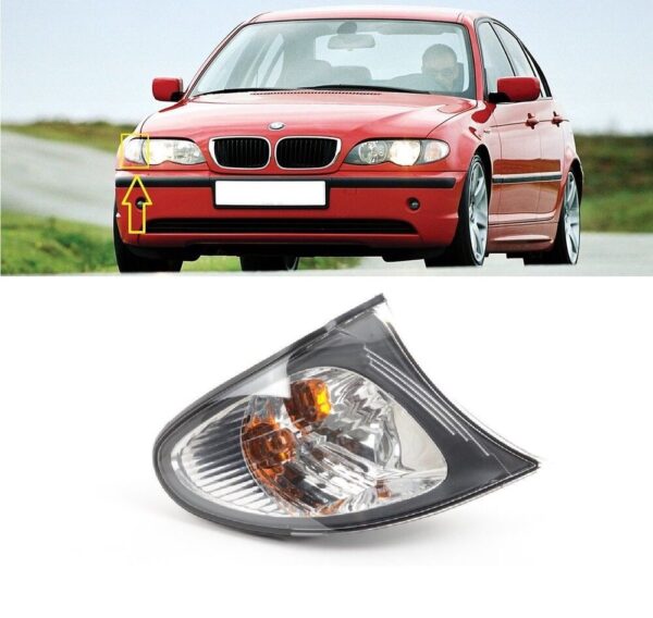 63136914200 - New Genuine BMW 3 SERIES E46 Front Indicator Repeater Right Passenger 6914200