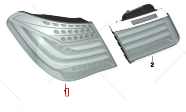 63217300268 - BMW 7 F04 Rear Right Tail Light 63217300268 7300268 NEW GENUINE