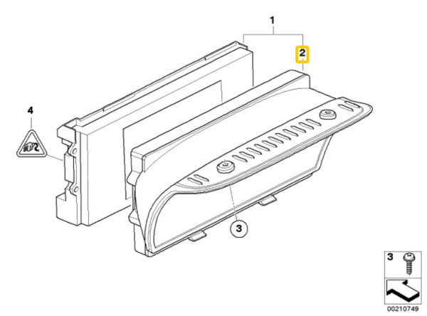 65829226386 - BMW Genuine E90 E92 E93 E60 E61 E64 E63 Drive Screen Sunshade Cover 9226386
