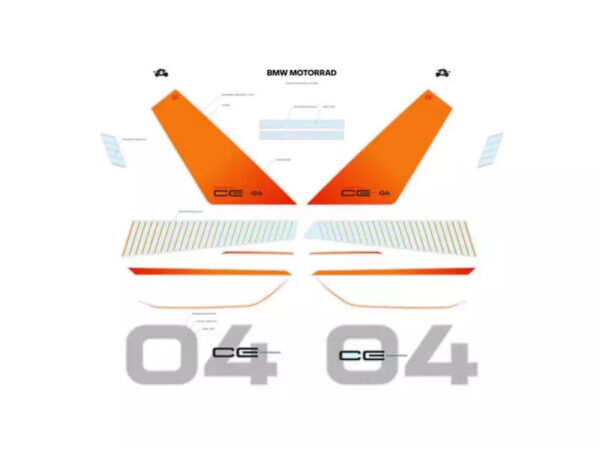 77315A34131 - Genuine BMW CE 04 K07 Stickers 77315A34131