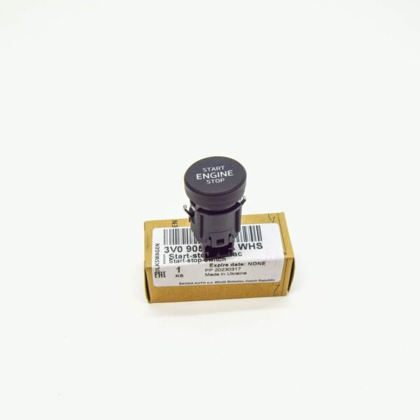 3V0905217AWHS - NEW ŠKODA KODIAQ NS START/STOP SWITCH 3V0905217AWHS ORIGINAL