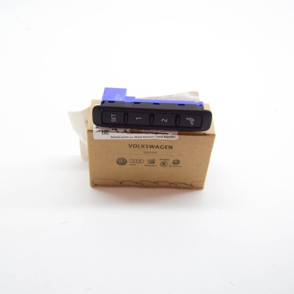 3V09597699B9 - SKODA SUPERB MK3 Front Seat Memory Switch 3V09597699B9 NEW GENUINE