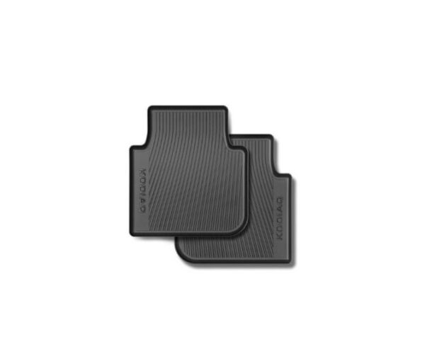 565061512A - ŠKODA KODIAQ NS All Weather Floor Mat Set Rear 565061512A NEW Original