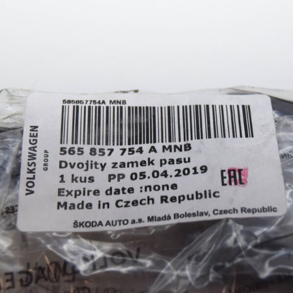 565857754AMNB - SEAT TARRACO KN Rear Right Seat Belt Buckle 565857754AMNB NEW GENUINE
