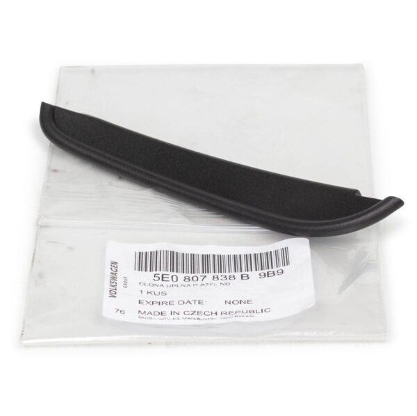 5E0807838B9B9 - NEW ŠKODA OCTAVIA 5E MK3 REAR RIGHT BUMPER CROSS PANEL 5E0807838B9B9
