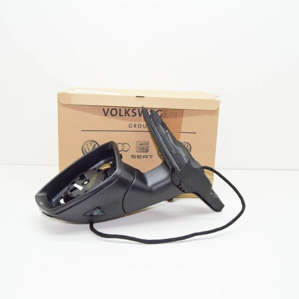 5E1857507AE - NEW SKODA OCTAVIA 5E MK3 FRONT LEFT SIDE WING MIRROR LHD 5E1857507AE ORIGINAL