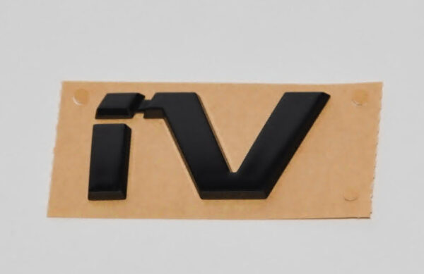 5E3853687Q041 - ŠKODA ENYAQ IV rear emblem inscription 5E3853687Q041, original
