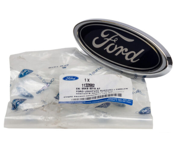 1132682 - NEW FORD FOCUS MK1 FRONT RADIATOR GRILLE BADGE 98AB-8216-AF 1132682 ORIGINAL