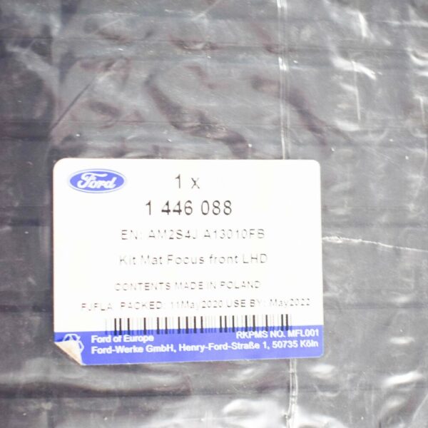 1446088 - NEW FORD FOCUS MK1 FRONT FLOOR MAT SET LHD 1446088 AM2S4J-A13010-FB ORIGINAL