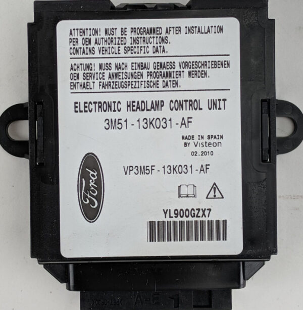 1519276 - NEW FORD KUGA MK1 AUTOMATIC HEADLIGHT LEVELLING CONTROL UNIT 1519276 ORIGINAL