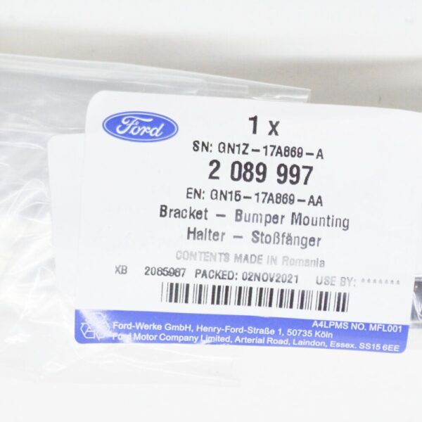 2089997 - FORD ECOSPORT MK2 FRONT RIGHT BUMPER BRACKET 2089997 NEW GENUINE