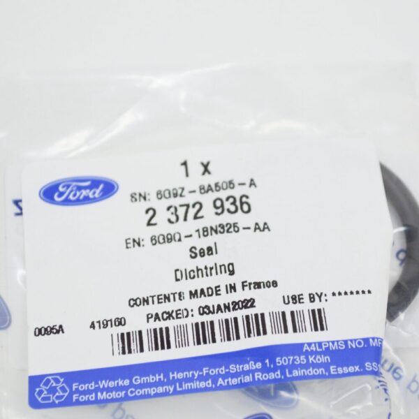 2372936 - FORD MONDEO MK5 Heater Manifold Tube Seal 6G9Q-18N325-AA 2372936 NEW GENUINE