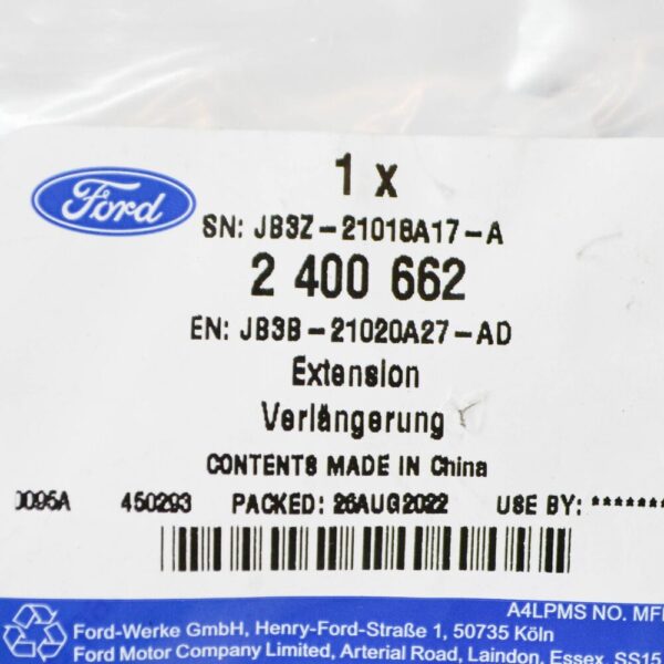 2400662 - Ford Ranger TKE Water Cowl Left Extension 2400662 New Genuine