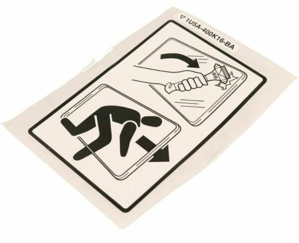 4189468 - NEW FORD TRANSIT MK4 DECAL 1U5A-400K16-BA 4189468 GENUINE