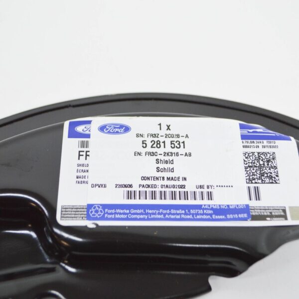 5281531 - FORD MUSTANG MK6 Rear Right Brake Disc Protection 5281531 NEW GENUINE