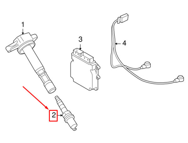 LR005253 - 4PCS NEW LAND ROVER DISCOVERY 3 L319 SPARK PLUG LR005253