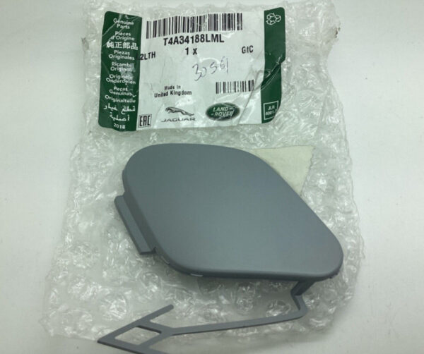 T4A34188LML - Jaguar F-PACE X761 Front Bumper Towel Eyelet Cover T4A34188LML NEW