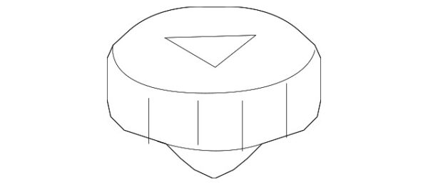 A0005019915 - NEW MERCEDES-BENZ B-CLASS ENGINE COOLANT RESERVOIR CAP A0005019915 GENUINE