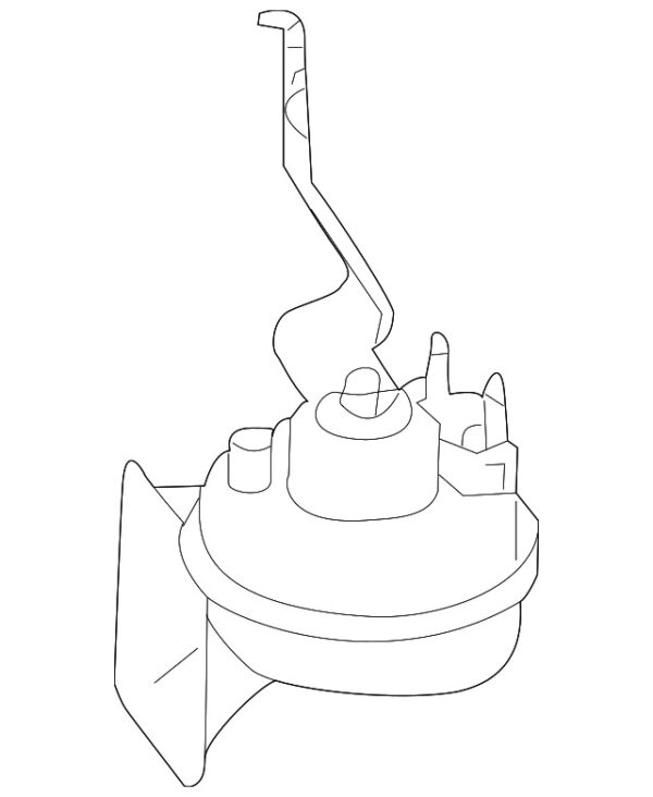 A0005428904 - Mercedes-Benz horn right A0005428904