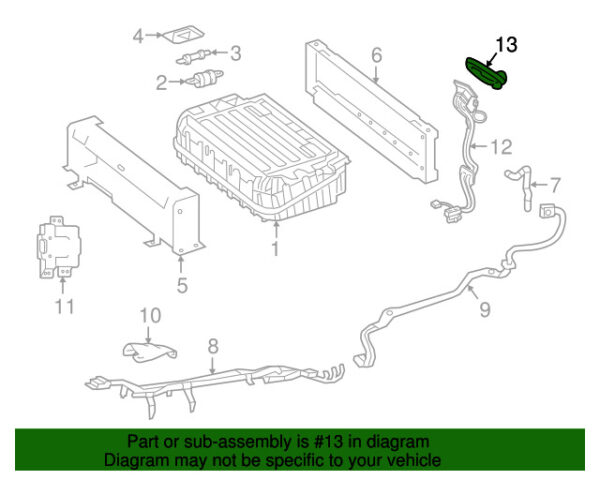 A0005467303 - NEW MB GLE CLASS DRIVE MOTOR BATTERY PACK CHARGING CONNECTOR A0005767303 ORIGINAL