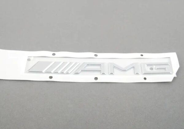 A0008170414 - NEW MB E W212 AMG REAR TAIL BOOT LID EMBLEM BADGE NAMEPLATE A0008170414 ORIGINAL
