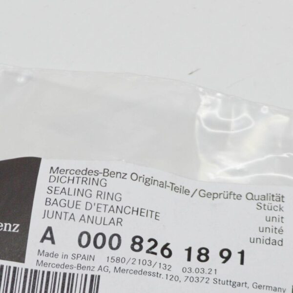 A0008261891 - Mercedes-Benz G W463 Front Fog Lamp Seal Ring A0008261891 NEW GENUINE