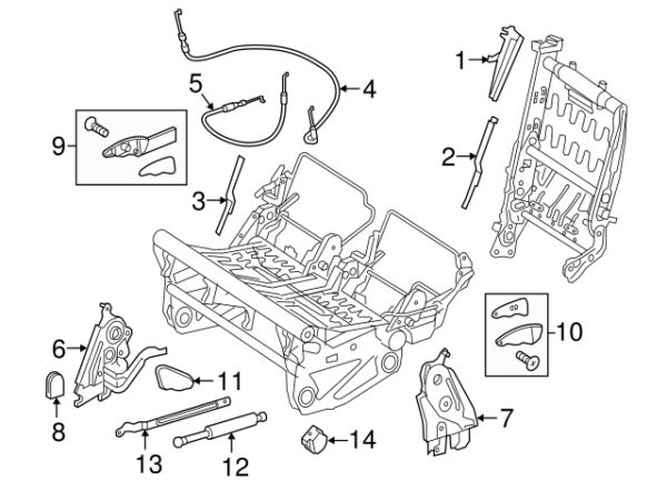A0009410107 - NEW MERCEDES-BENZ METRIS CLASS SEEDS LIFT SUPPORT CLASS A00094107 GENUINE